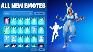 MISS BUNNY PENNY SKIN SHOWCASE WITH ALL FORTNITE DANCES & EMOTES!