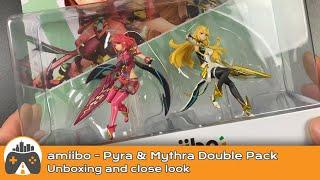 [amiibo] Pyra & Mythra Double Pack - Unboxing and close look