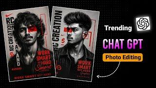 Instagram Trending Reel Editing | Chatgpt Black And White Image Editing | Telugu Chatgpt Image Edit