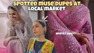 Spotted Muse Dupes at Local Market  | Embellished Dresses | Designer Dupes | Reasonable Rates ️