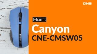 Распаковка мыши Canyon CNE-CMSW05BL / Unboxing Canyon CNE-CMSW05BL