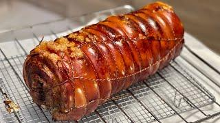 Porchetta cotta nel forno di casa 