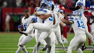 Lions vs Texans CRAZY ending!!!