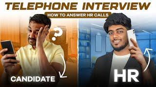 How to clear Telephonic Interview Round for IT Job| Revealing HR Questions