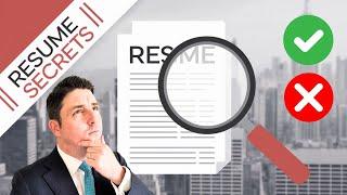 What Recruiters Really Think of Your Resume!