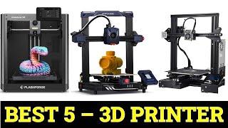 Top 5 Best   3D Printer Review 2024,  Perfect for Complex Creations and Multi-Material Projects"