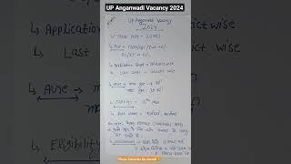 UP Anganwadi Vacancy 2024 | UP 23753 Post Anganwadi Recruitment 2024 #anganwadi #newvacancy2024