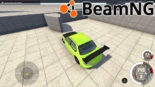 Splitting a Car in Half? - Crash Testing - BeamNG