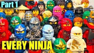 LEGO Ninjago COMPLETE Ninja Suit Collection 2020 (1/3) Updated! (2011-2015)