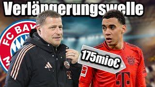 Musiala fordert Ausstiegsklausel! 450mio für Bayern-Verlängerungen? Eberl gibt Update