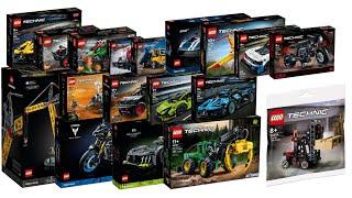 All LEGO Technic Sets 2023 Compilation/Collection Speed Build