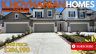 Houston, TX | K Hovnanian | Parkway Trails | Amarillo | New Construction | Home Tour | Townhomes