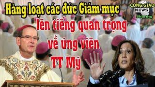 Hàng loạt các đức Giám mục lên tiếng quan trọng về ứng viên TT Mỹ