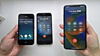 Apple iPhone 4 vs 6 vs 11 Pro Max / Incoming & outgoing calls