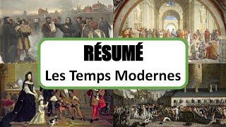 Histoire - Résumé - Les Temps Modernes