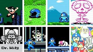 EVERY MAINLINE MEGAMAN ENDING! (Megaman 1 - 11)