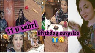 My Birthday vlog || Arsal ne kia surprised || sehri me bahir gae || 