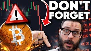 When Bitcoin Continues To Crash…Remember This…