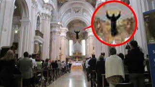 5 VIDEO SPAVENTOSI RIPRESI DENTRO UNA CHIESA