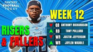 Week 12 Recap: Risers & Fallers, Injury News, Game-by-Game Breakdown | 2024 Fantasy Football Advice