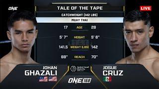 Johan (jojo) ghazali vs josue cruz. jojo win by knockout