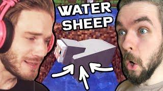 We Found WATER SHEEP In Minecraft w/pewdiepie