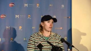 Anastasia Rodionova Press Conference: Moorilla Hobart International