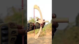 Arrow and Bow Bamboo Craft Skills With Survival #diy #craft #youtubeshorts #wood #bamboo