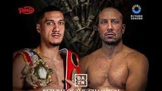 January 8th Jay Opetaia vs. Hussein Sinkara IBF World Cruiserweight Designation Match Decided