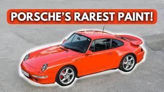 We Used The RAREST Paint from Porsche for the 993!