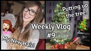 My New Hair & Putting Up The Tree | xameliax Weekly Vlog #9