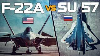 F-22 Raptor Vs Su-57 | Best 5th Generation Aircraft | Digital Combat Simulator | DCS |