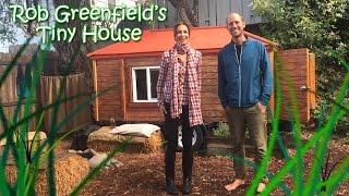 Rob Greenfield shows off his Tiny House to Green With Tiffany