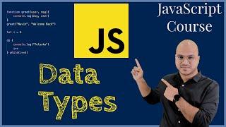 #5 Data Types in JavaScript - 1 | JavaScript Tutorial
