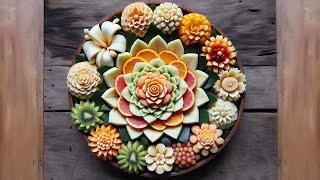 Top Chefs Teach You How to Arrange Fruit Platter, Beautiful and Exquisite#fruitcarving #knifeskills