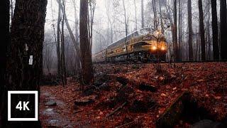 Relaxing Walk in Thunderstorm, Binaural Rain and Nature Sounds for Sleep and Study | 4k ASMR