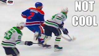 Evan Bouchard gave Roope Hintz slash in same spot that kept him out of Game 3 | Oilers vs Stars 2025