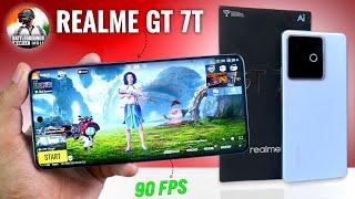Realme GT 7T 5G Bgmi Test | graphics Gyro settings, Battery test | realme gt 7t full review 