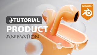 Wireless Pods Blender Animation Tutorial | Polygon Runway