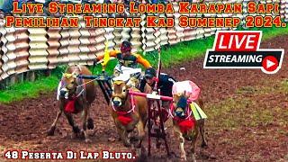 Live Streaming Lomba Karapan Sapi Pemilihan Tingkat Kab Sumenep Menuju Piala Presiden 2024.