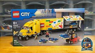 Lego Yellow Delivery Truck Review!