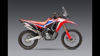 2021 Honda CRF300L Rally Exhaust Sound Stock Vs. Yoshimura RS-4 Full System