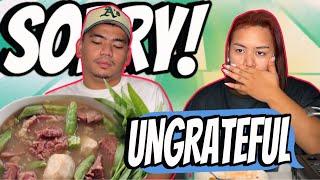 UNGRATEFUL SA NATANGGAP NA REGALO? (NAGLUTO NG SINIGANG NA CORNBEEF!)