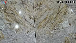 Versace gold granite at AKV Granite #export #granite