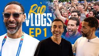 Rio Settling Into Germany With Football Legends | Figo, Capello, Pires & More | Rio Euro 2024 Vlog