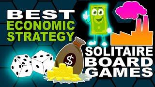 Solitaire Economic and Manufacturing Strategy Board Games