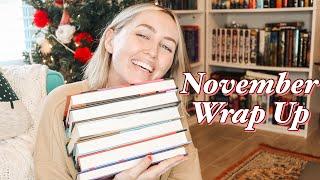 November wrap up! | AKA the one book I read and the four shows I watched lol