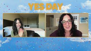 YES DAY - JENNA ORTEGA INTERVIEW ( 2021)