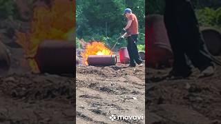 как режут баллон пропан
