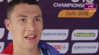 Thomas Keen (GBR) winning Gold in the 3000m